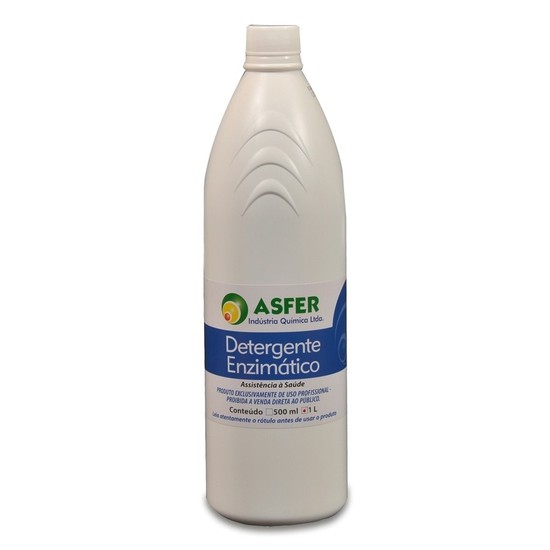 Detergente Enzimático 3 enzimas 1L - Asfer